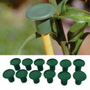 24pcs Durable Green Cane End Caps Bamboo Protectors Cane Tip Cover Cap