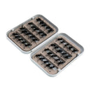 40 Pieces Black Single Hook Fly Fishing Trout Flies Fly Tackle Set Fly Fish