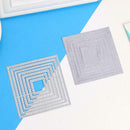 Circle Frame Metal Cutting Dies for DIY Scrapbooking Card Die Cuts (AB0045) A