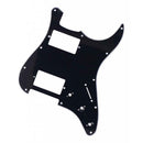 3Ply 11 Holes Electric Guitar Pickguard for Standard St sq, Black