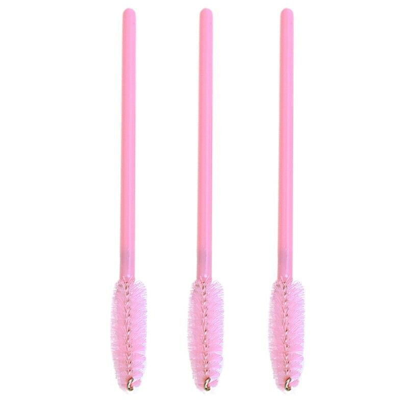 50 pcs Disposable Eyelash Brush Mascara Wand Applicator for Eyelash Extensi J2Z3