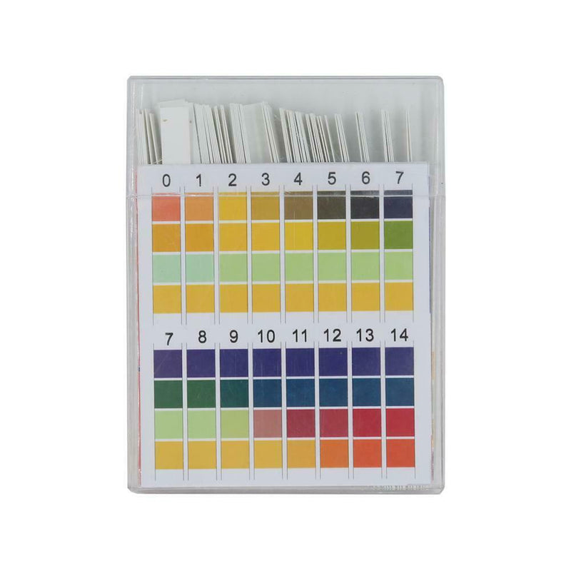 100pcs 0-14 pH Test Strips Alkaline Acid Indicator Paper Litmus Tester A