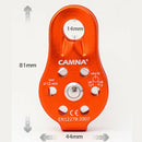 Camna Climbing Rope Pulley 26Kn Single Fixed Pulley Climbing Rope Climbing DZ5I8