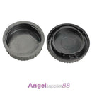 Body Cap with Rear Lens Anti-dust Cover for Nikon AF AI DSLR Camera Lens