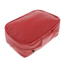 2 Pieces Black + Red Motorcycle Rear Back Seat Back Waterproof Carry Leather Bag
