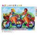 5D Women Bike Diamond Painting Embroidery DIY Cross Stitch Home Decor