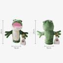 Colorful Animal Hand Puppet Baby Toddlers Cartoon Frog Glove Toys Party Favors