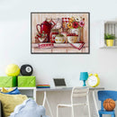 Kitchen Full Drill Diamond Painting Embroidery DIY Cross Stitch Decor Gift
