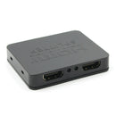 1 In 2 Out Video HDMI Splitter 4K 1080P Display Adapter for HDTV Monitor A