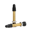 1 Pair MTB Road Bike Bicycle Brass Tubeless Presta Valve Stems with Tool