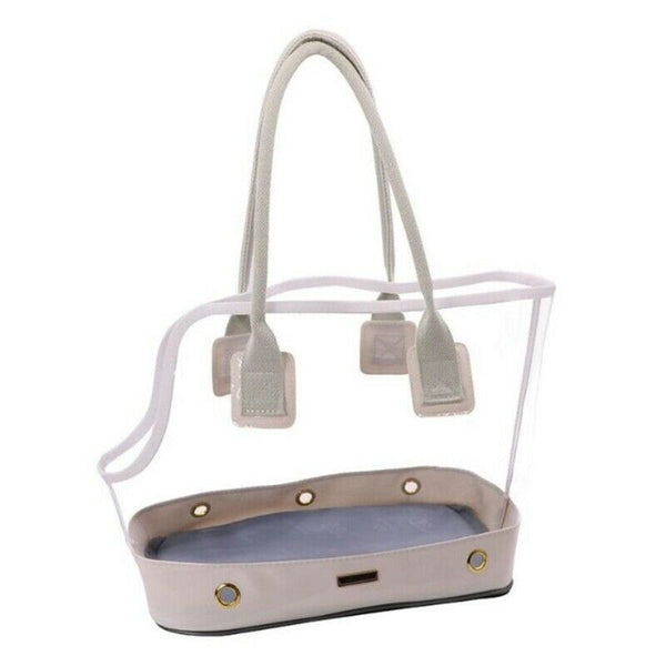 Cute Transparent Small Pet Cat Dog Travel Luxury Carrier Bag Chihuahua Dog  N8S8