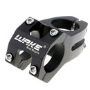 Durable 31.8mm Hollowed Short Handlebar Short Bar Aluminium Bike Stems Black
