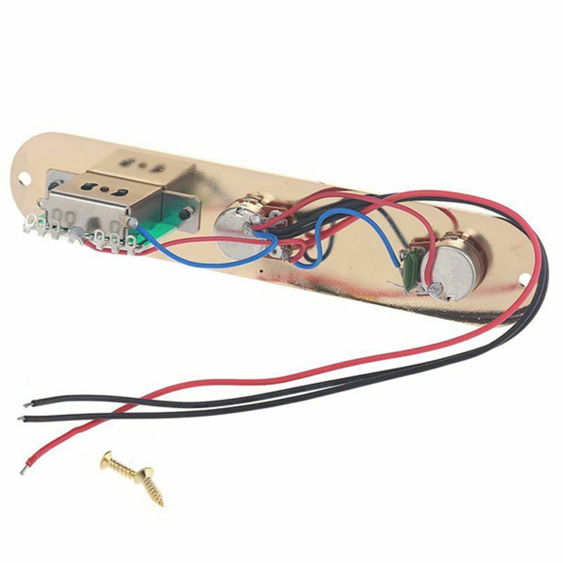 Prewired 32MM Width Control Plate 3 Way Loaded Switch Wiring Harness Knobs