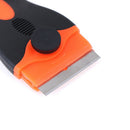 Plastic Handle Razor Scraper Ceramic Glass Oven Window Tinting Tool 1.57" B3 Cy