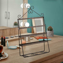 Stud Earrings Display Rack Jewelry Holder Stand Bracelet Organizer Showcase