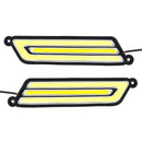 1PC 12V LED COB Car DRL Daytime Running Light Fog Driving Turn Lamps Waterpr T!E