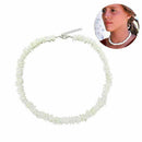 White Conch Clam Chips puka Shell Necklace Collar Choker Fashion For Women Men