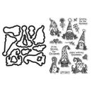 DIY Silicone Seal Christmas Serie Santa Claus Stamp Album Cutting Die (C)