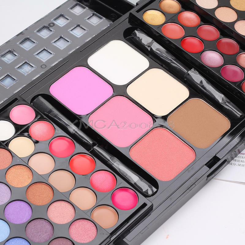 Detail about Hot 78 Colors Makeup Set Kit Eyeshadow Lip Gloss Palette Blusher