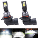 2Pcs 9005 9006 LED Hi-Low Beam Headlight 100W 19000LM Fog Lights 6000K Wh 3C