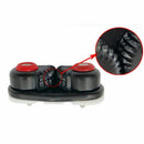 2PCS Cam Cleat for Sailing Cam Cleat with Fairlead Line Sizes Upto 5/8 Inch Y3M9
