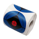 250Pack Round Reactive Self Adhesive Shooting Splatter Targets 3inch
