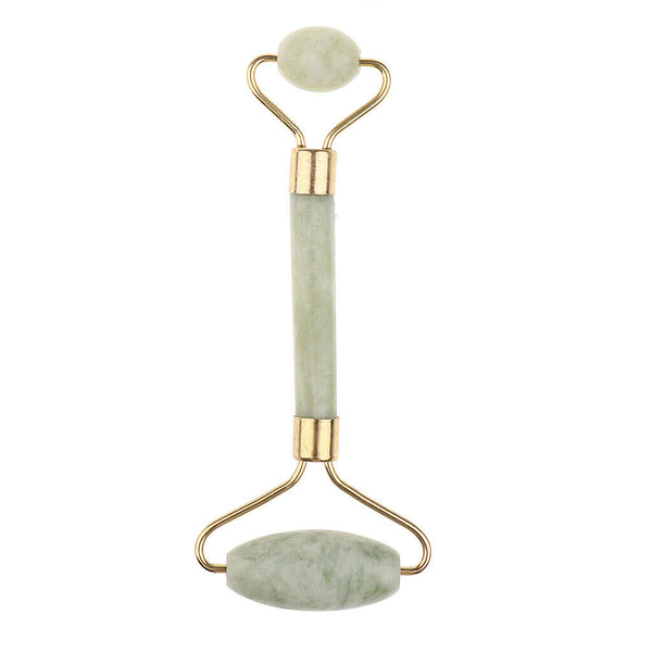 Jade Roller for Face - 100% Natural Face Roll - Facial Eye and Neck Massage Tool