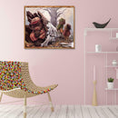 5D DIY Full Drill Diamond Painting Bear Pattern Embroidery Decor (Bear06)