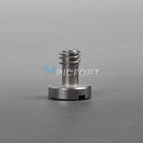 1Pcs Flat Stainless 1/4" Screw fit for Camera Tripod Quick Release Plate Hf