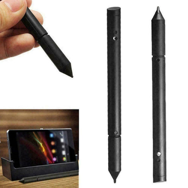 2 in 1 Thin Tip Screen Pen Capacitive Stylus For iPad Pen Pen For Tou F6I3