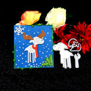 DIY Craft Paper Card Making Metal Cutting Dies Christmas Elk Embossing Stencil