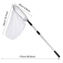 Bug Net Butterfly Catching Net Fish Nylon Net with Telescopic Handle for Ad S7W9