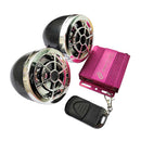 Motorcycle Audio System With Waterproof Speaker, Supports MP3 Format And