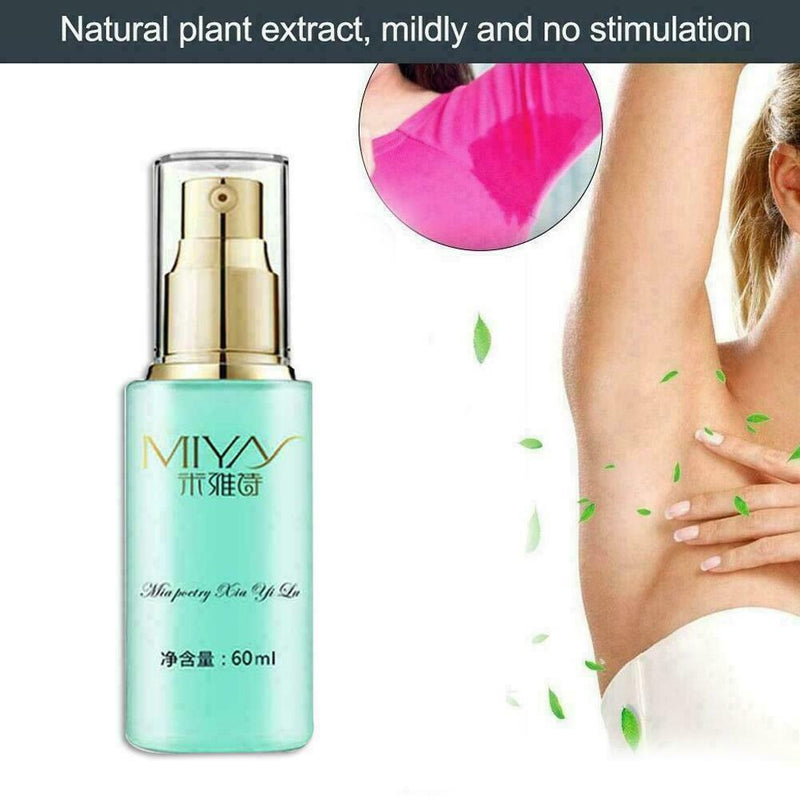 Unisex Deodorant Spray Body liquid Odor Scent Refreshing Spray Antiperspira Y5U6