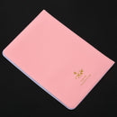 Organizer case of passport Wallets Passport Holder Pink Flower Vine