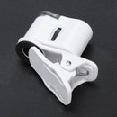 LED 60X miniscope Jeweler Loupe Magnifying Glass magnifying glass UV light P2G1