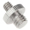 1/4 "Male to 3/8" male threaded Double male screw adapter