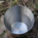 1oz 35ml Small Stainless Steel Wine Drinking Shot Glasses Barware Cupã€New LJ