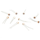 10Pcs GL5528 Photo Light Dependent Resistor LDR Photoresistor DC-150V 100mW