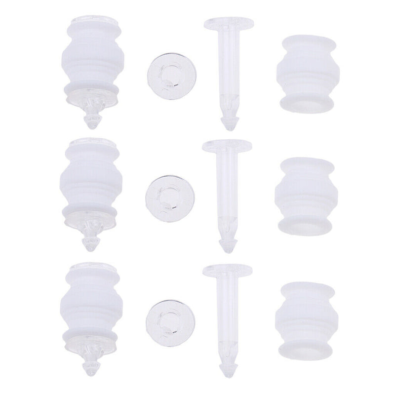 White Rubber Damping Balls w/ Anti-drop Pins Set for DJI Phantom 3 RC Drone