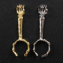 Pure Brass Smoking Holder Ring Cigarette Stand Clamp Free Hands Smelling Lady