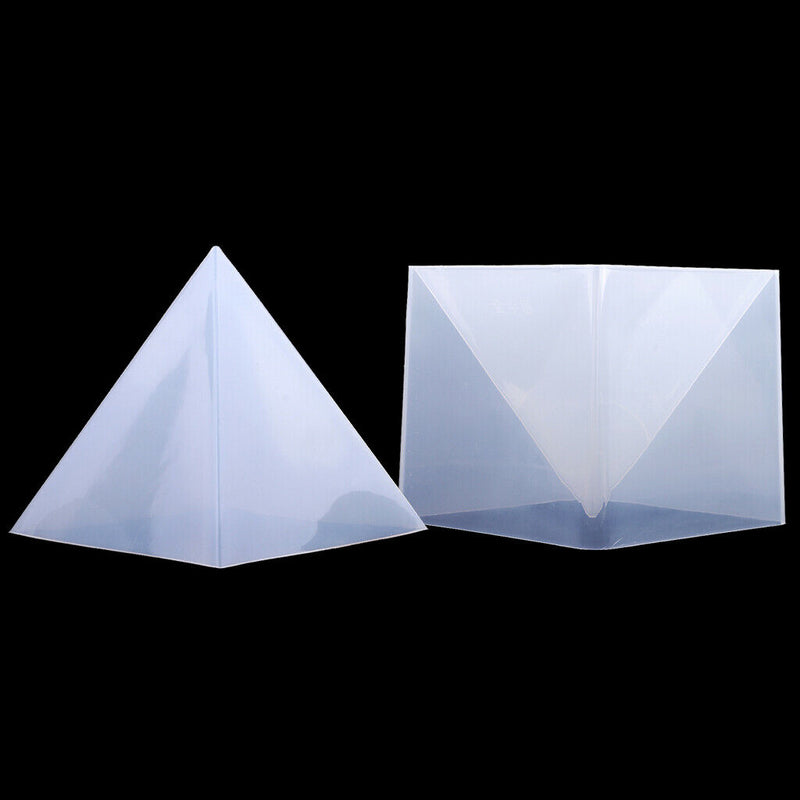 1 Set 15cm Large Pyramid Mold DIY Dried Flower Ornaments Silicone Mould