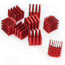 10pcs/lot Aluminum Cooler Heatsink For TMC2100 Stepper Motor Driver Red