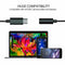 3Pcs Type C to 3.5mm Headphone Audio Adapter,USB-C to 3.5mm Female AUX Micr V7D4