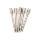 5X Cylindrical Diamond Glasses Jade Burr Bits Carving Polishing Rotary Tool LJ