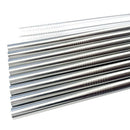 8Pcs Stainless Steel Drinking Straw Reusable Straight Straws + 2 Cleaner Br