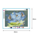 5D DIY Full Drill Diamond Painting Cartoon Butterflies Cross Stitch Mosaic
