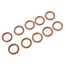 10x Exhaust Muffler Pipe Gasket Motorcycle Exhaust Pipes Wash Pipe Connector