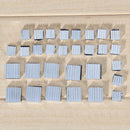 30x Aluminum Heatsink Heat Sink Cooler Adhesive Kit Set for Cooling Raspberry Pi
