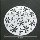 4 Pcs Round Fondant Cookies Flour Sugar Cake Cutter Decorating Tool Set